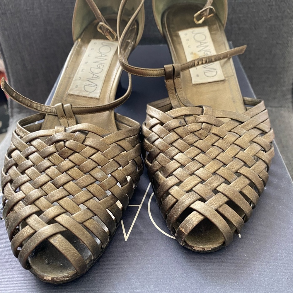 Joan and David Couture strappy heel.